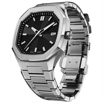 Square Oem Waterproof Stainless Steel Mechanical Watches